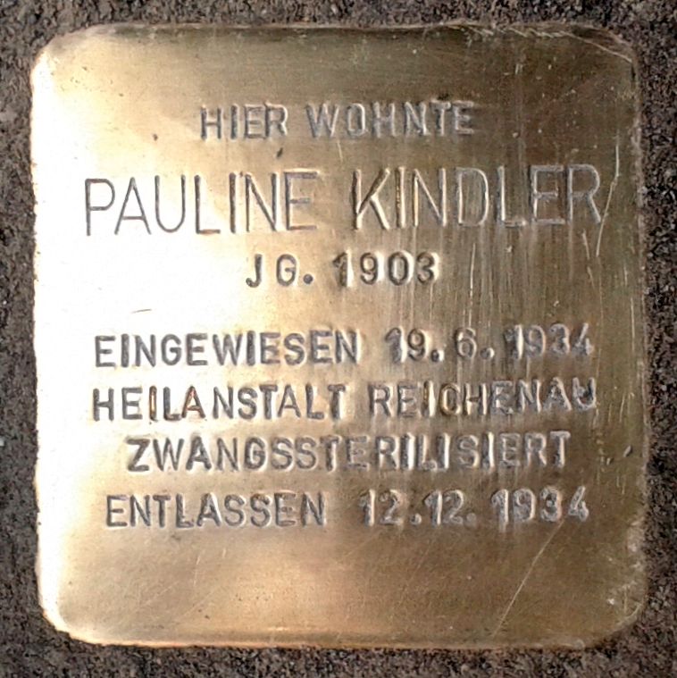 Kindler Stolperstein