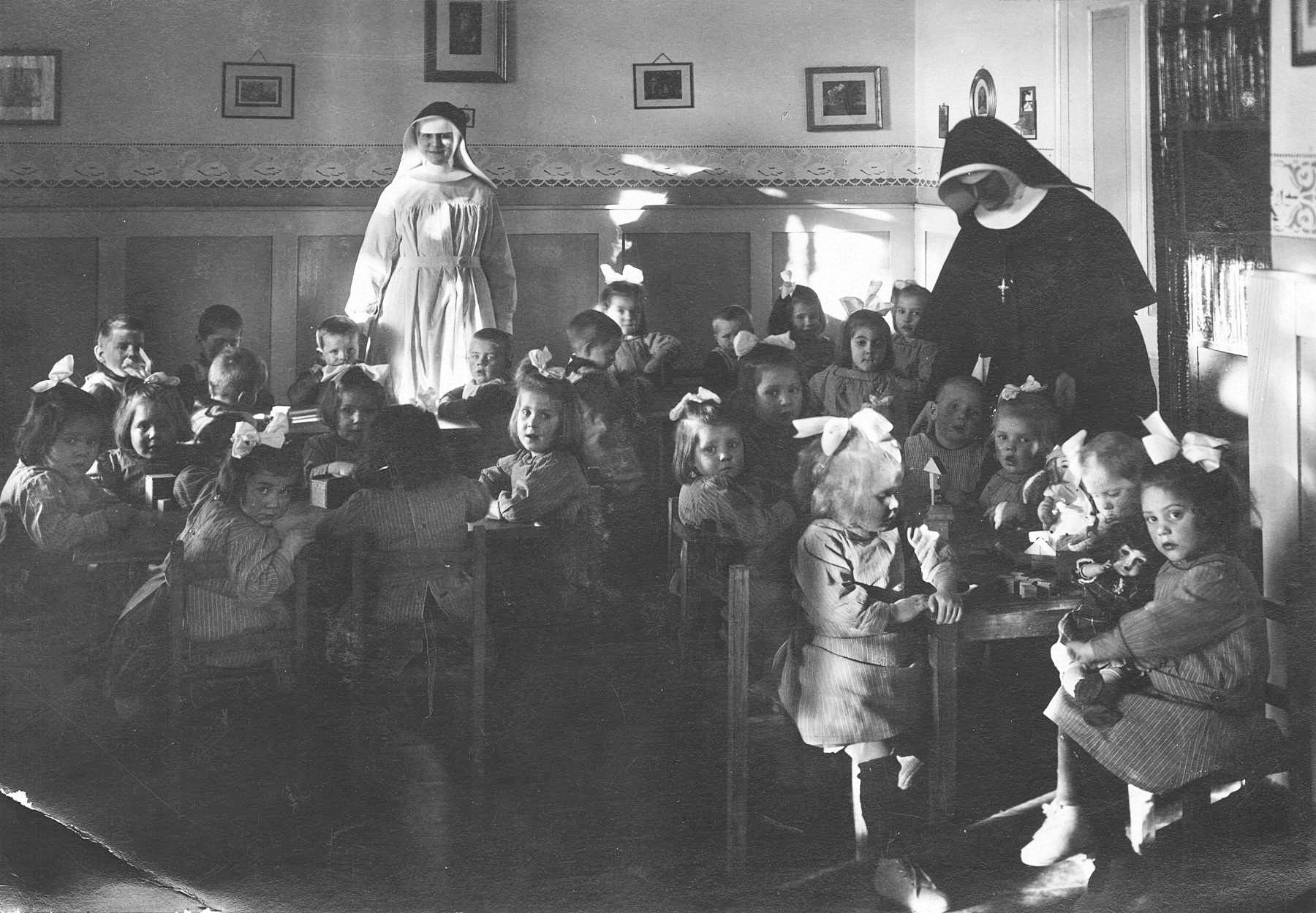 Sigmaringen Waisenhaus Nazareth Kindergruppe 2 Um 1930