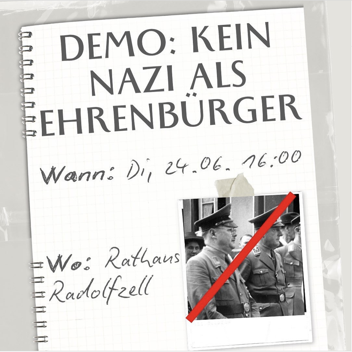 Kein Nazi Als Ehrenbürger