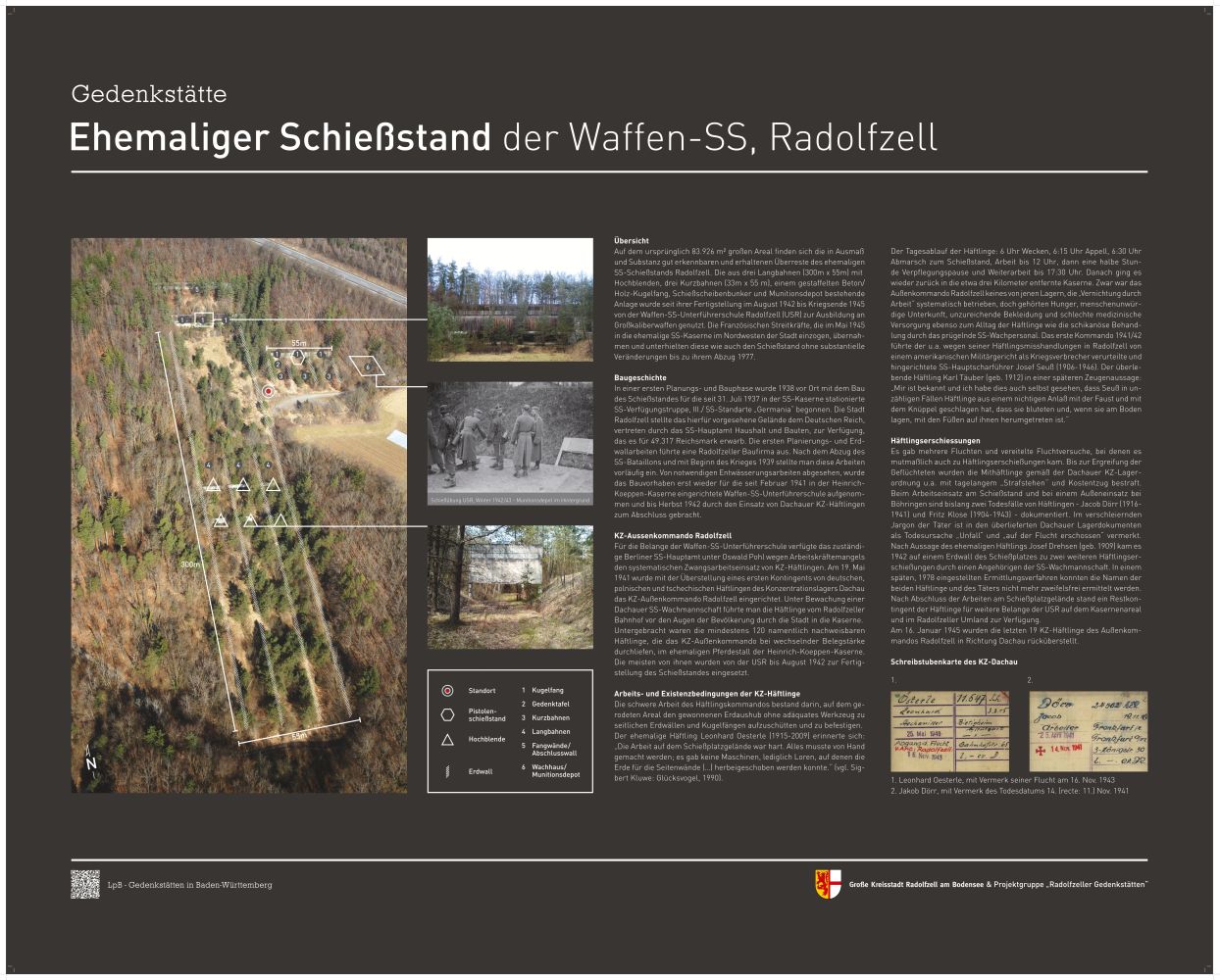 2023   Infotafel   Gedenkstätte   Waffen SS Schießstand Radolfzell Verkleinert